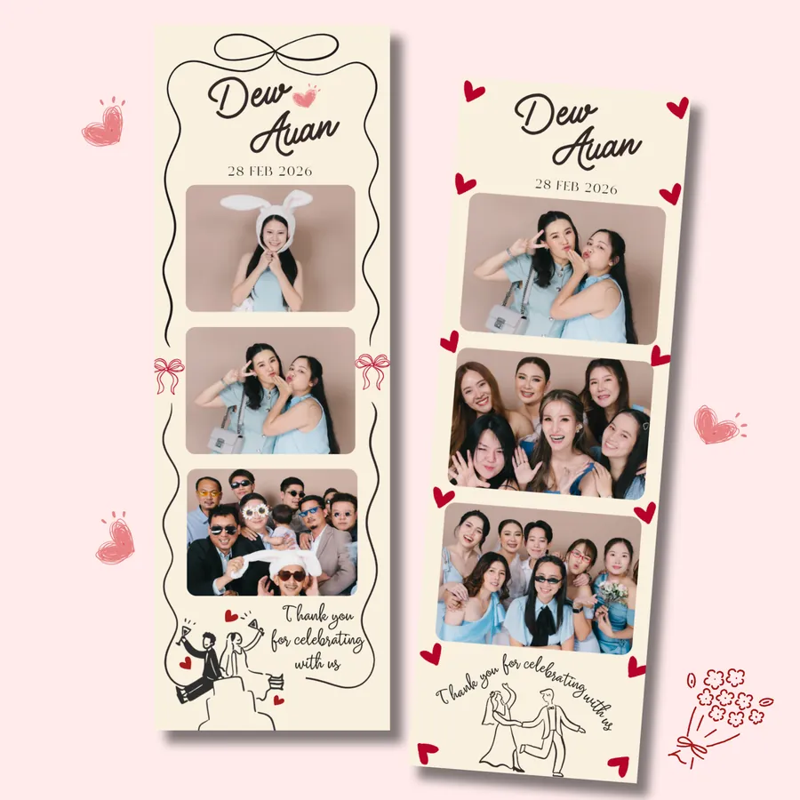 กรอบรูปลายเส้นน่ารัก